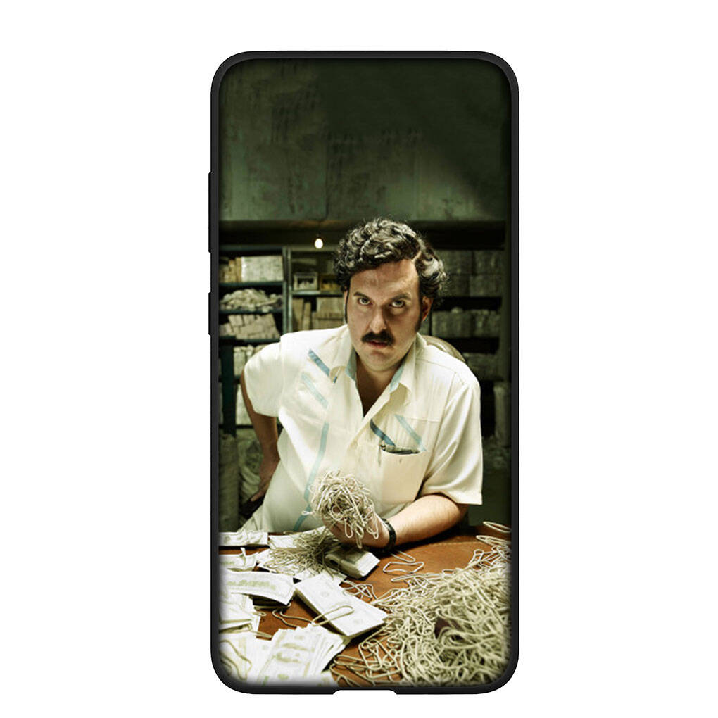 Phone Case for iPhone 17 16 15 Plus Huawei P30 P20 Lite Redmi Note 14 12 11 13 Pro Max OPPO A60 A80 A40 A18 A38 A54 Pablo Escobar Poster Narcos Cover