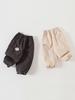 Infant Girls' Polka Dot Cotton Cuffed Sweatpants for Autumn/Winter 2026