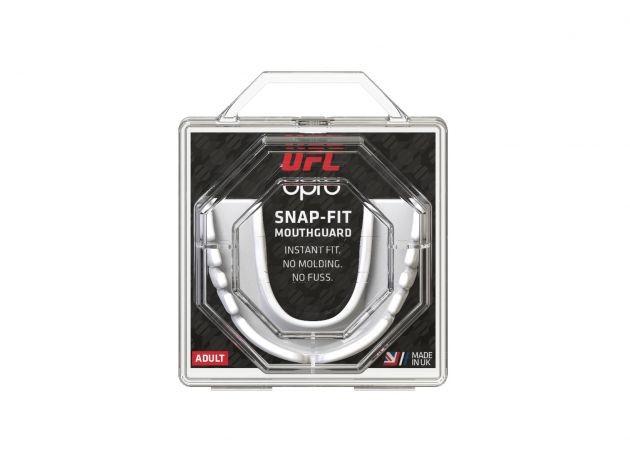 Opro UFC Snap Fit Mouthguard White