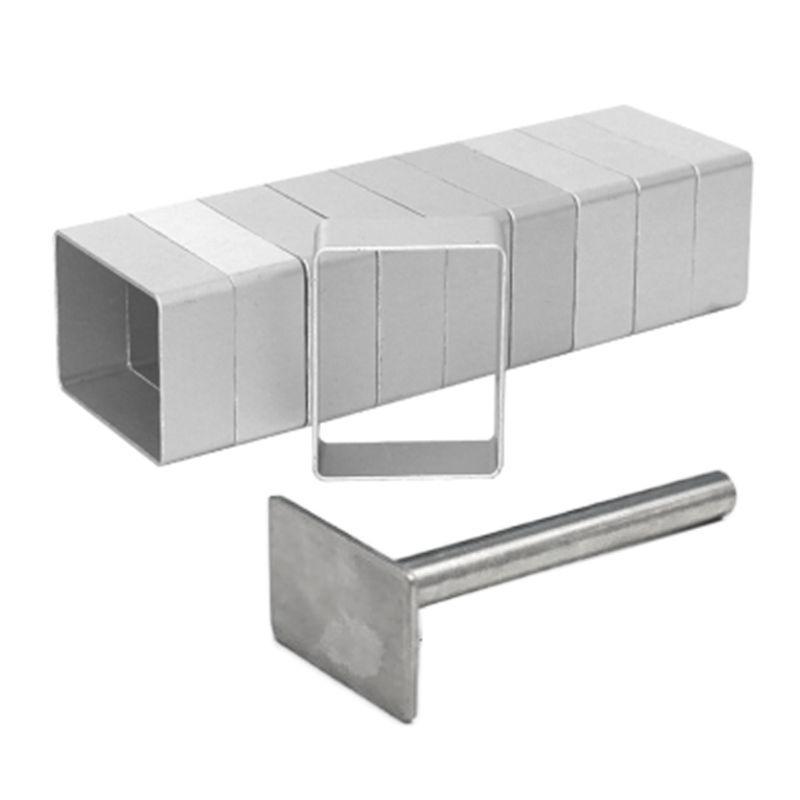  Biscuit Cutter Pressing Molds Set Metal Moon Cake Donut and Scone Molds for Handmade Training Cooking Baking Attachment