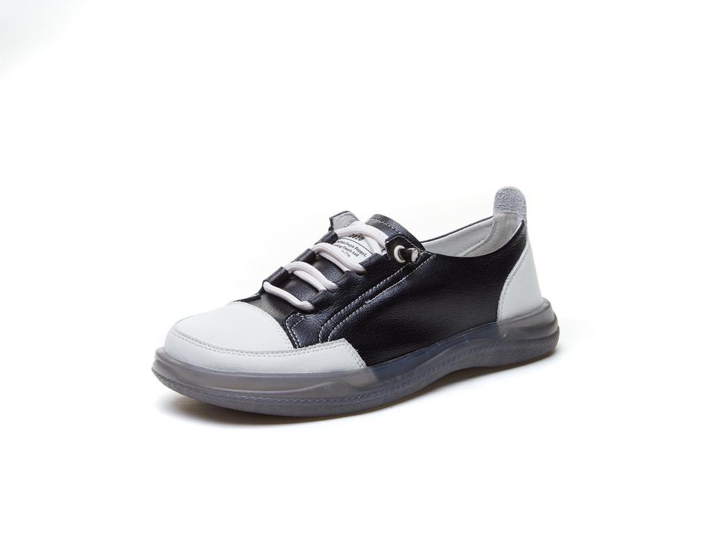 Women's Genuine Leather White Slip-On Shoes - 2025 Casual Soft Sole Flats