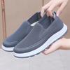 Casual Men'S Cloth Shoes Breathable Old Beijing Flat Heel One Foot Lazy Shoes Single Shoe