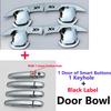 For Geely Yuanjing X3 Accessories GX3 Pro 2024 2017~2025 Covers Chrome Door Handle Anti-Scratch Damage Stickers Car Accessories