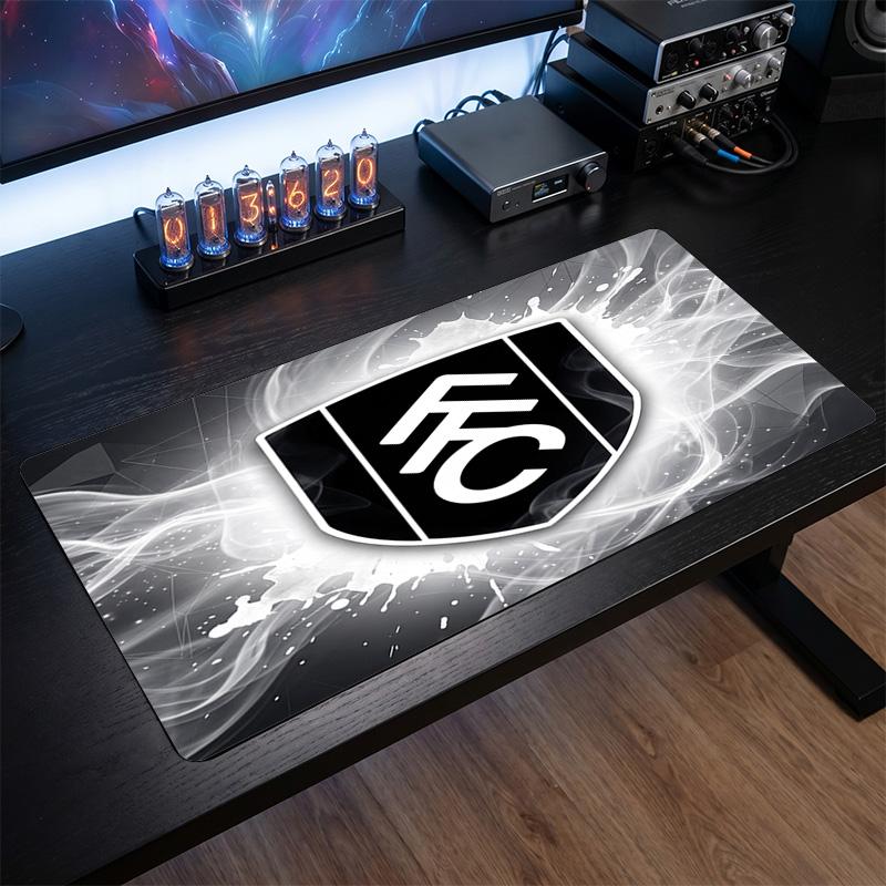 Fulham Football Print Large Mouse Pad, Anti-Slip Extended Gaming Desk Mat for Office Home