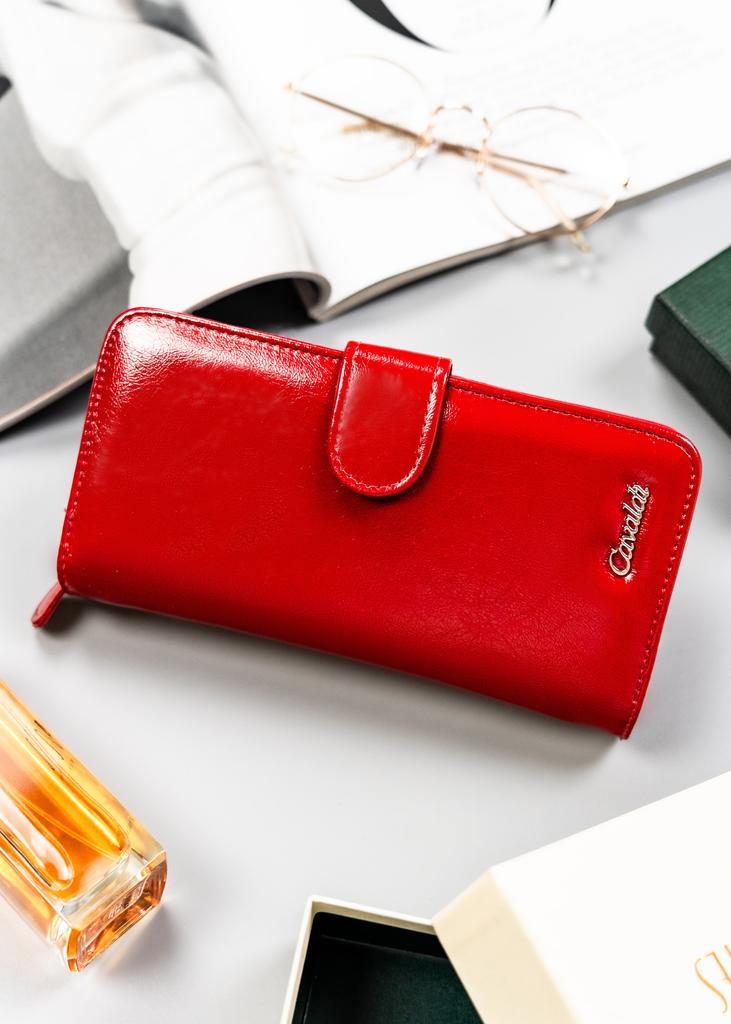 Women's PU wallet N113-APU-BL-3080 Y.Red