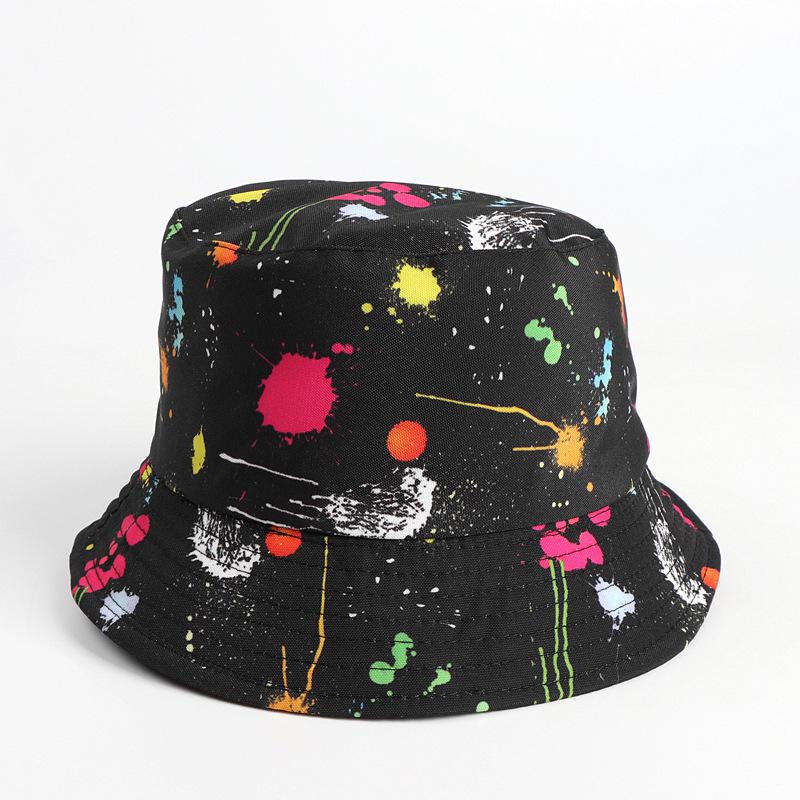 Reversible Colorful Tiger Print Fisherman Hat with Sun Protection