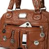Γυναικεία Ρετρό Τσάντα Ώμου Crossbody Μεγάλης Χωρητικότητας PU Τσάντα Tote