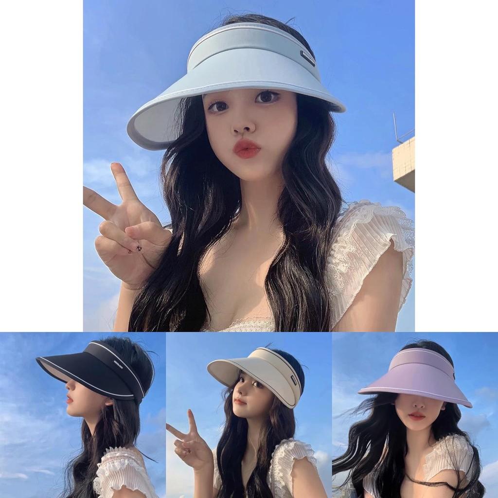 Summer Empty Women Top Hat Large Eave Uv Resistant Sunshade Sun Protection Hat
