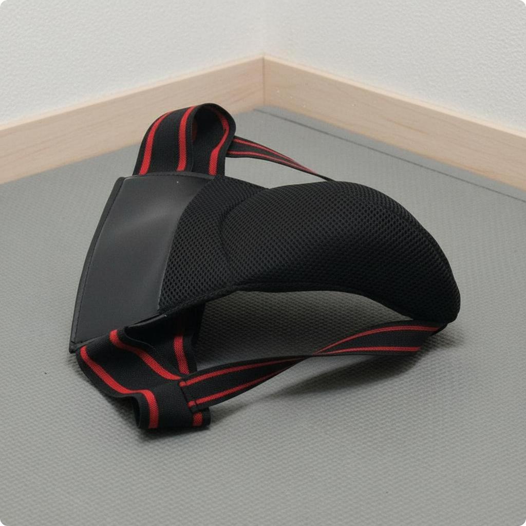 Taekwondo Groin Protector Thickened Padding Athletic Cup Shock