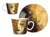 Zestaw 2 Filiżanek Espresso Gustav Klimt Złote Łzy Porcelana Prezent