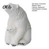 Winter Themed Micro Ornaments Polar Bear Resin Mini Figurines, Mother Baby Miniature for Figurines Succulents Pots Fish Tanks, Waterproof Home