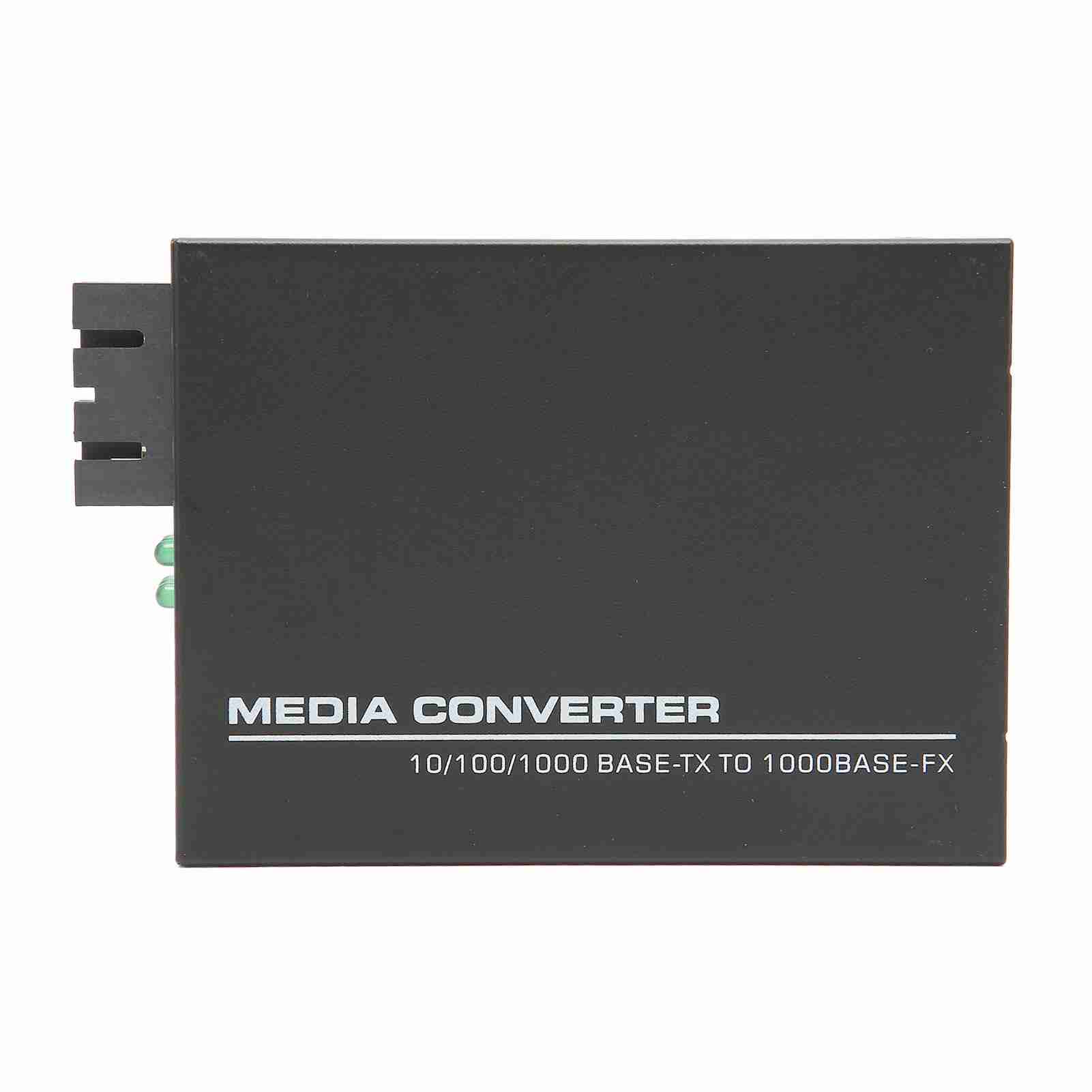 

Gigabit Fast Ethernet Media Converter Single Mode Dual SC 10 100 1000Base Tx RJ 45 Fiber Media