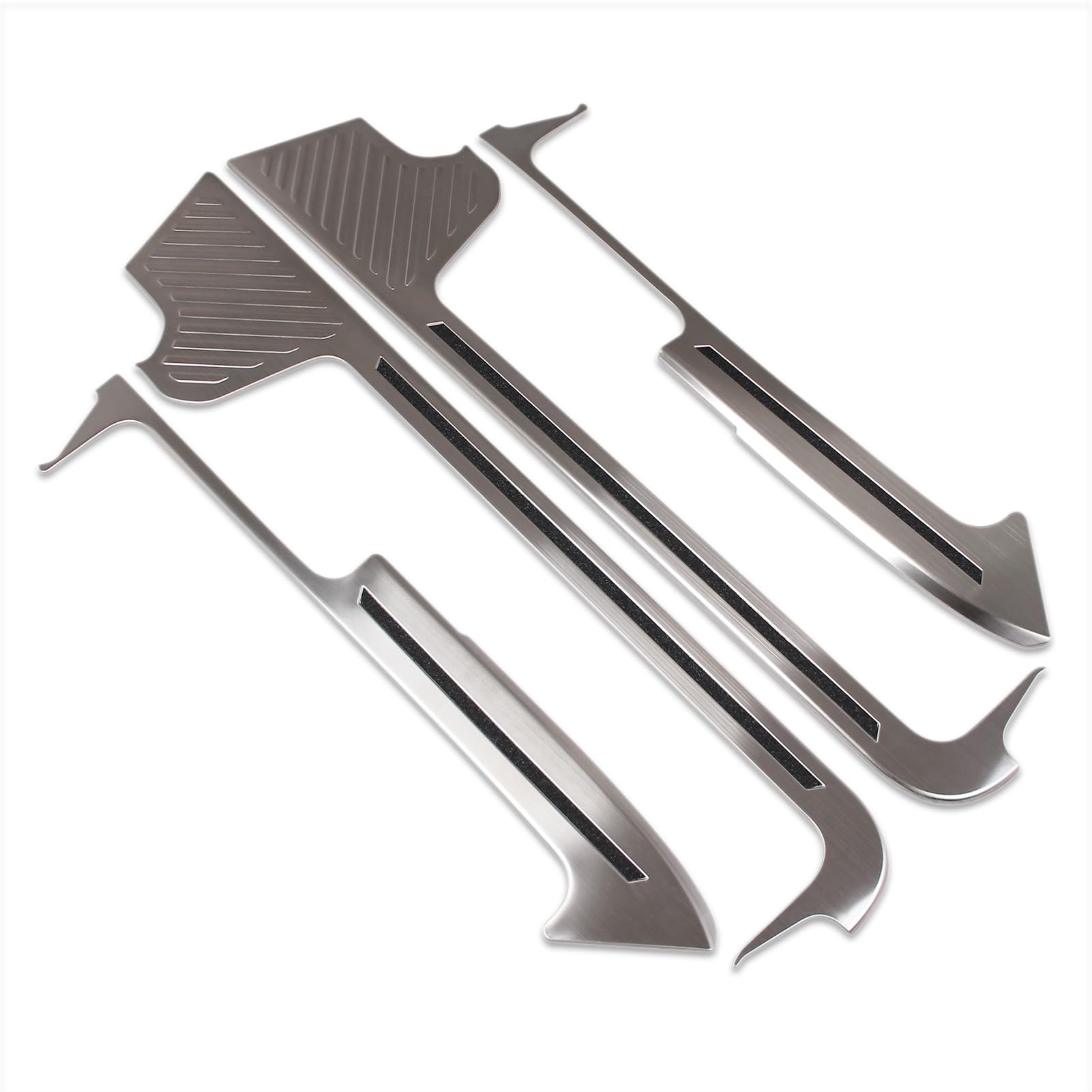 

RUIQ Накладки на пороги из нержавеющей стали для Toyota New Silver Alphard/Vellfire (40-я серия) -