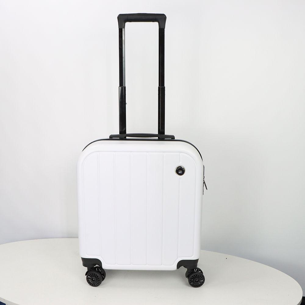Lightweight 18" Mini Trolley Suitcase with Universal Wheels & Combination Lock