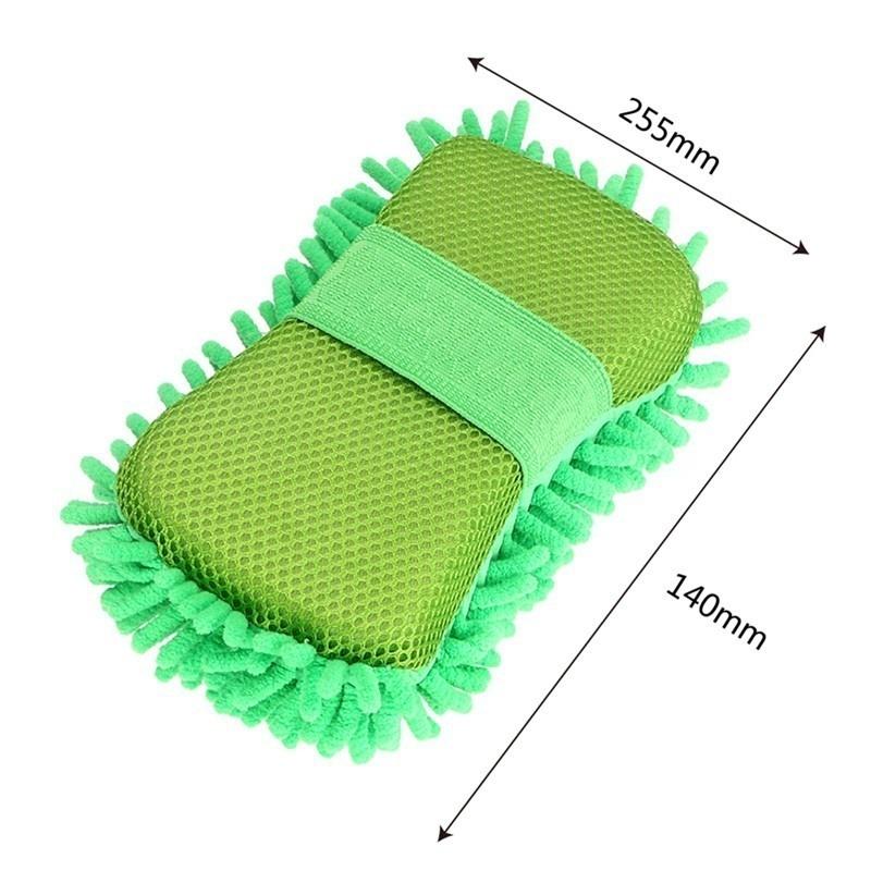 Ultrafine Chenille Car Wash Gloves Microfiber Soft Cleaning Glove For Car Motorcycle Washing Car Beauty Supplies