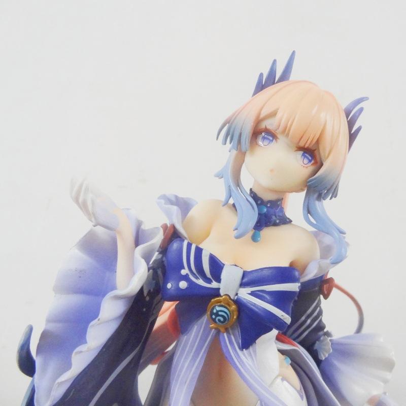 25CM Genshin Impact Sangonomiya Kokomi Anime Action Figure Girl Raiden Shogun Kawaii Figure Doll Toy Birthday Present