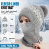 3 in 1 Beanie Hat with Scarf and Mask, 2026 New Beanie Hat for Women, Knitted Ski Scarf and Mask Set