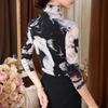 New Winter High Neck Long Sleeve Contrasting Color Bottoming Shirt Pullover Casual Inner Temperament T-shirt Top for Women