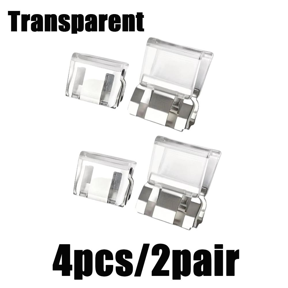 2/4pcs Invisible Leg Shortening Clip Household Items For Anti Drag Pants Hem Fixing Device Seam Free Hidden Pants Foot Fixers