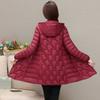 Parka Taglia Larga 6XL Lunghezza Media Giacca Leggera, Cappotto Autunnale in Piuma e Cotone per Mamme, Cappotto Trapuntato da Donna Cappotto Trapuntato, Parka Invernali