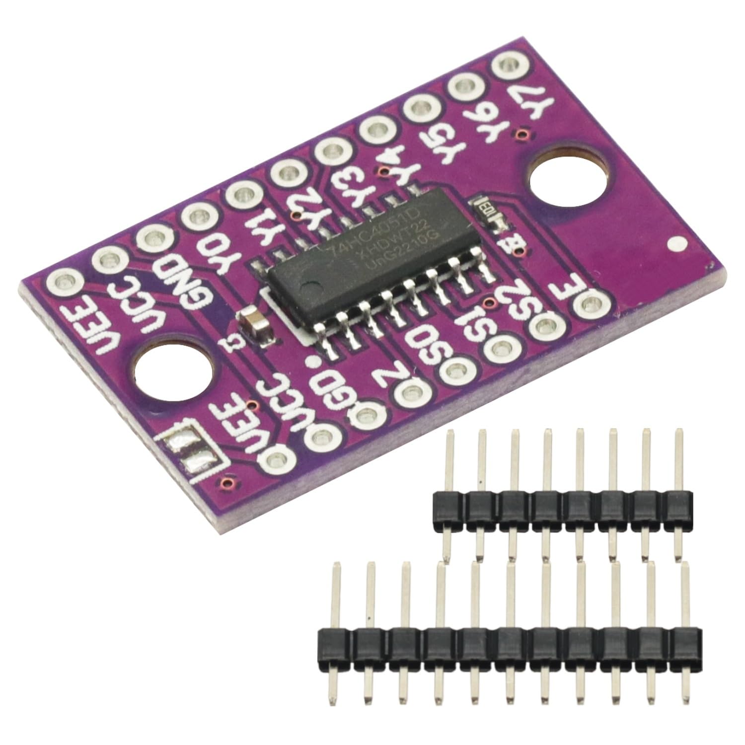 

3 Pcs 74HC4051 8 Channel Analog Multiplexer Selector Module Multiplexers Distributor Resolver