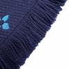 Great LOUIS VUITTON Scarf Escalp Logo Mania Navy Wool Women M70899 Used