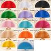Classical Simple Spanish Plain Fan Solid Color Art Craft Pure Wood Folding Fan Handmade Decorative Props Fan Props