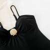 2026 European American Women's Strappy Sexy Slimming One-Piece Swimsuit Bikini.