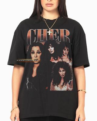 T-shirt Grafica Cher, Streetwear Unisex Y2K