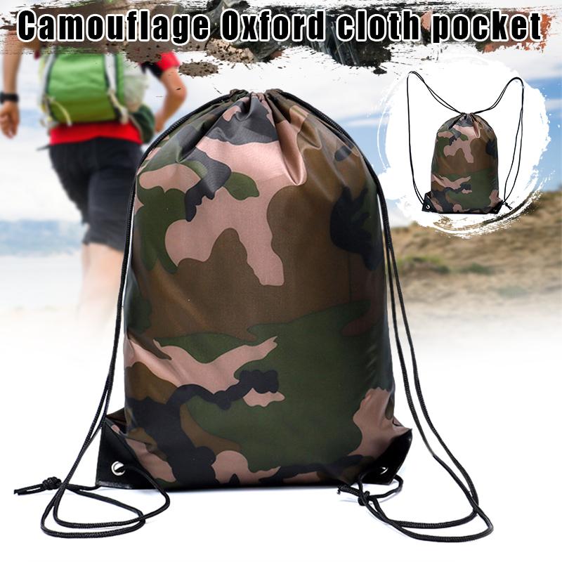 Drawstring Backpack Bag Lightweight Polyester Drawstring Gym Bag for Basketball, Gym, Outdoor Travel, Hiking and Beach