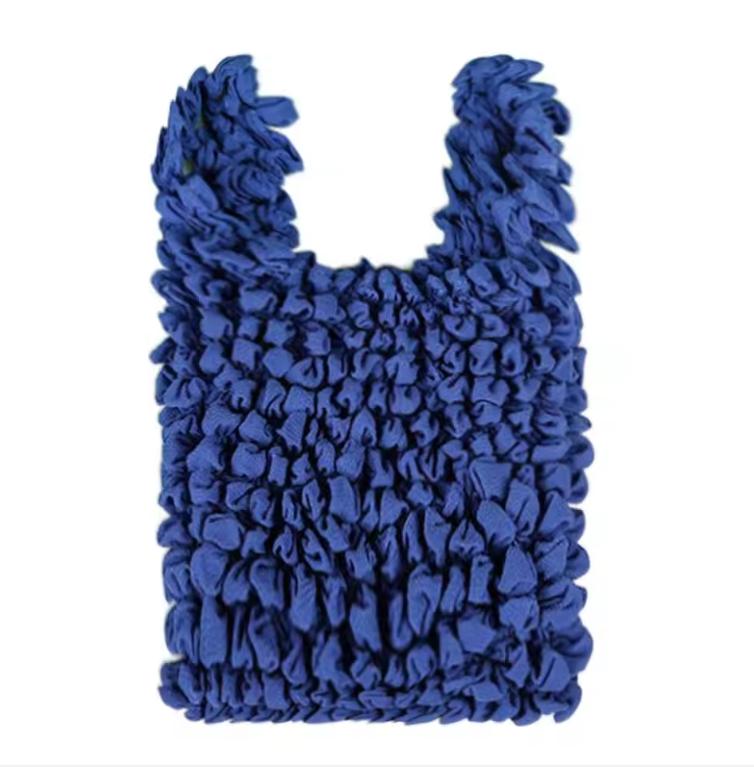 

Fold Stretch Bag Multi Purpose Elastic Flexible Shopping Bag Bubble Elastic Bag Elastic Paddy Bag Large Capacity Women Handbag
