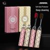 Portable Soft Bristle Toothbrush for Gum Care - 10,000 Bristles - Travel-Friendly Couple's Gift Set