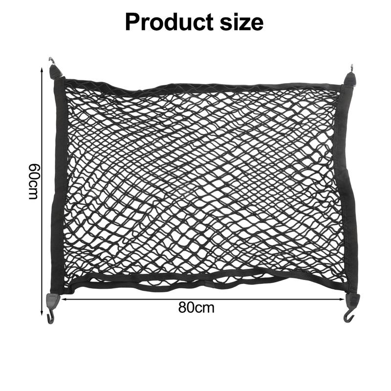 Black Fixed Net Vehicle Storage Nylon Construction Nylon Material Pet Barrier Single Layer Design Super Elasticity