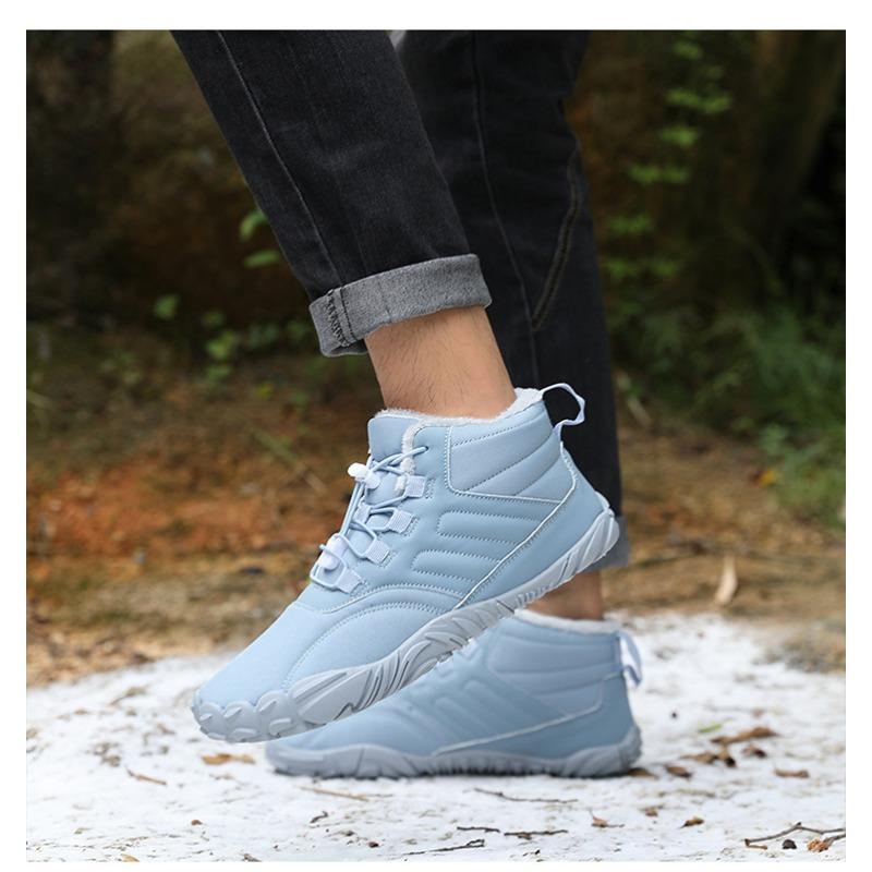 Outdoor Sports Shoes, Men and Women Padded Warm Boots, Wear-resistant Non-slip Snow Boots, Winter Thickening Couple Shoes