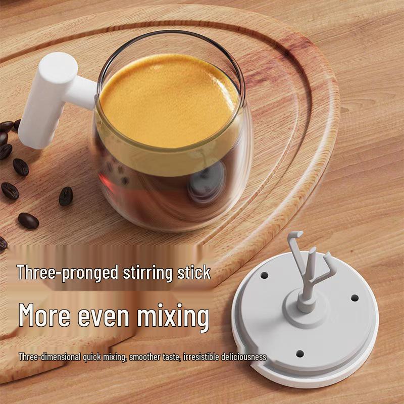 Portable Automatic Magnetic Coffee & Milkshake Mixing Cup