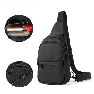 Men's Chest Bag, Crossbody Bag, Oxford Cloth Single-shoulder Casual Sports Bag