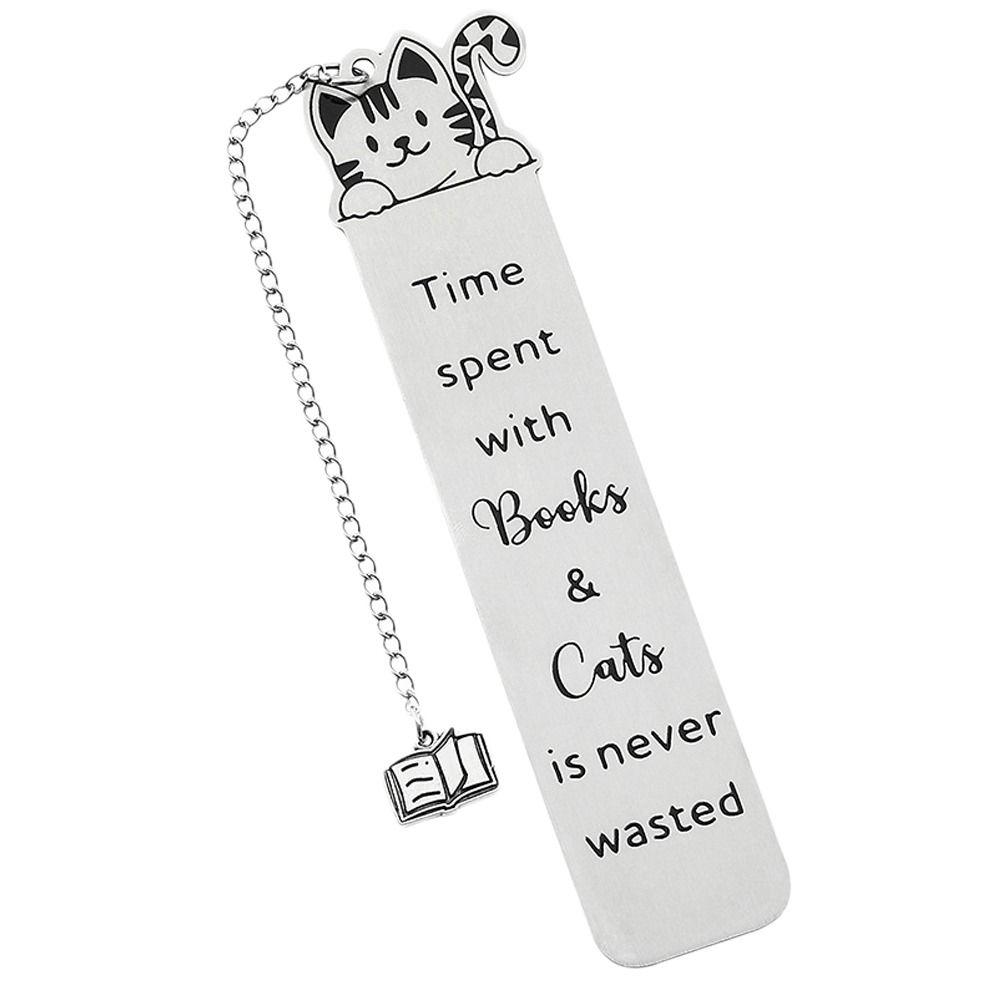 Cute Reading Book Marks 3D Book Lovers Collections Funny Cat Bookmarks