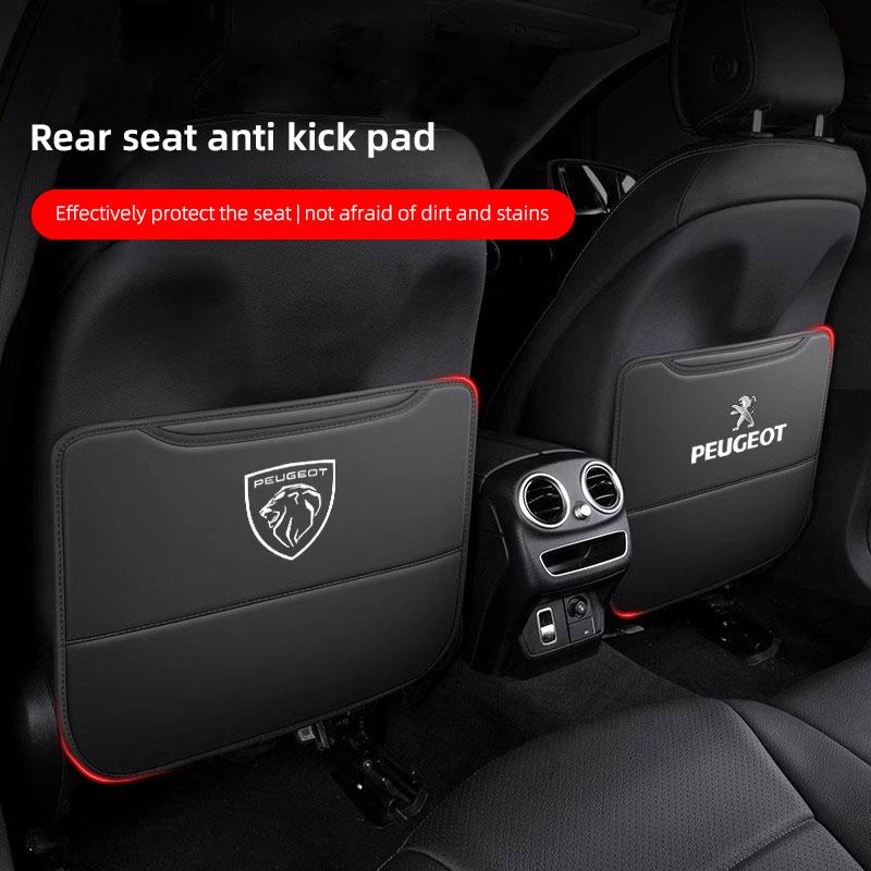 Car Seat Back Protector Anti-Kick Wear Resistant Dirty Accessorie For Peugeot 206 307 308 207 3008 208 407 508 2008 5008 301 406