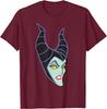 Villains Maleficent Sleeping Beauty Big Face Costume T-Shirt Unisex