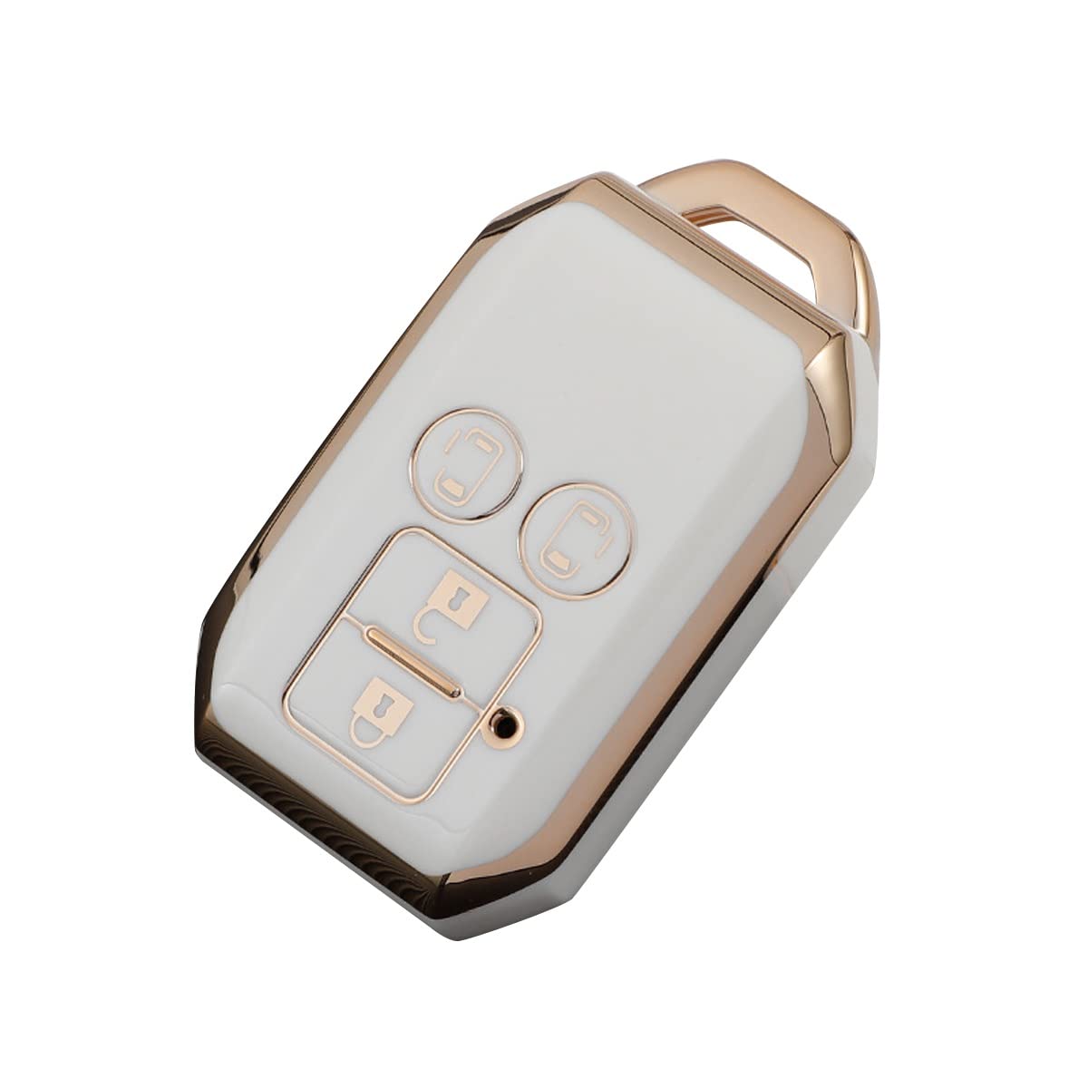 

YANMW Новый чехол для ключа Hustler Совместимый чехол для смарт-ключа Suzuki Suzuki key case both sides sliding door белый