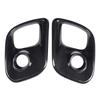 Real Carbon Fiber For Abarth 595 695 2017 2018 2019 2020 2025 2025 2025 2025 Sticker LHD RHD Car Front Fog Lamp Cover 1Pair