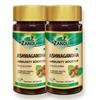 Ashwagandha 60 Veg Capsules X Pack of 2 250mg | Pure Root Extract for Stress Relief, Immunity & Stamina, Rejuvenates Mind and Body