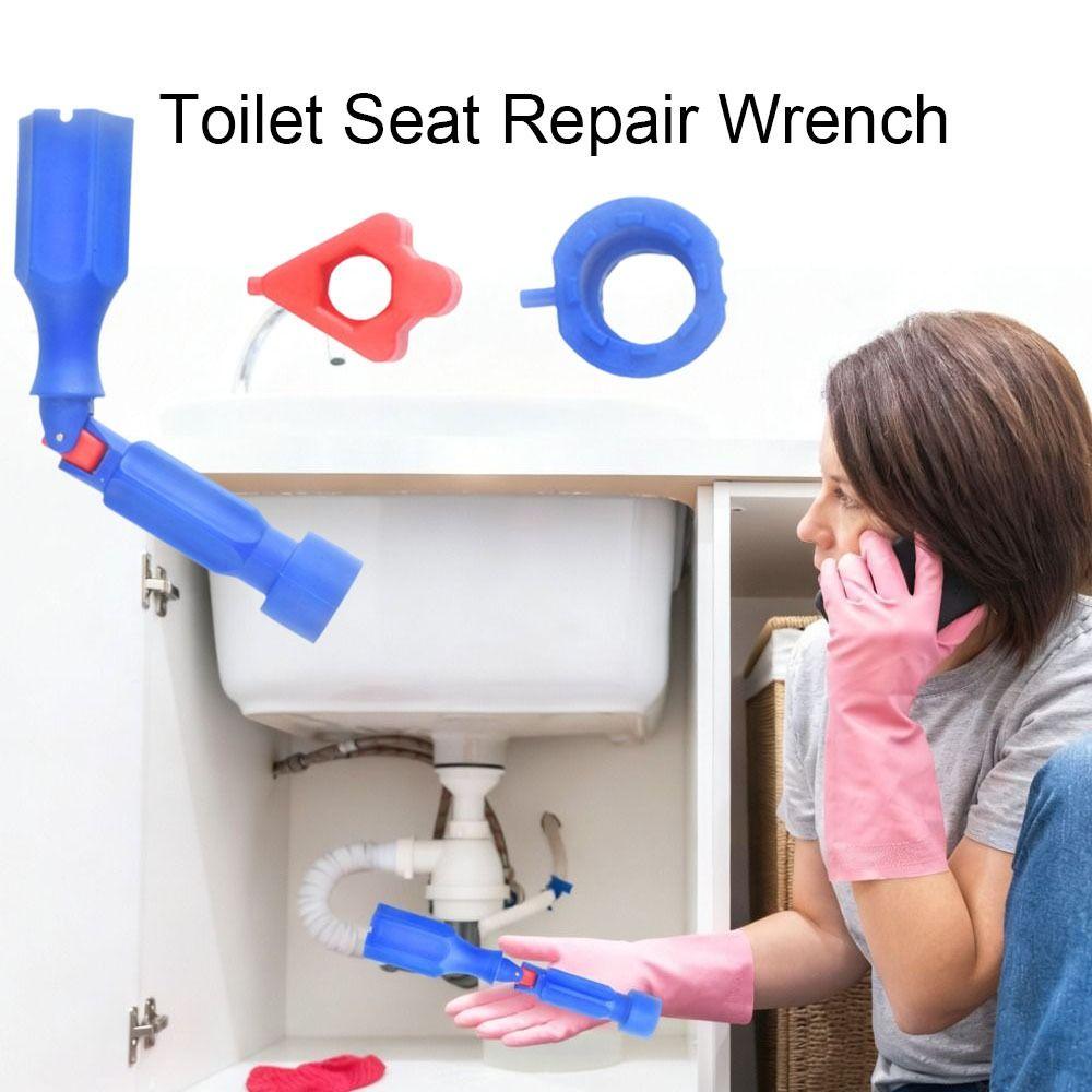 Universal Toilet Seat Installation Wrench Plastic Repairing Tools Toilet Seat Repair Wrench  Home
