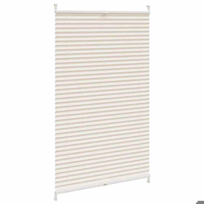Pleated Store - Exclusive House - Cream - 90 X 125 Cm - Top and Bottom Adjustable