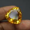 Natural Yellow Sapphire Trillion Cut 38.99 Ct Huge Loose Gemstone