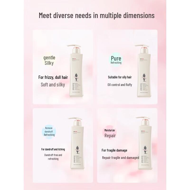 Adollf Dandruff Removal & Nourishing Shampoo Set