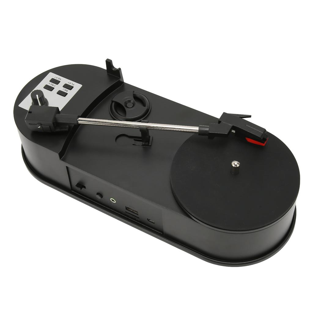 Turntable Record Player Mini Portable USB to MP3 Converter Support 33 45 PRM Vintage Player with 3.5mm Stereo Output