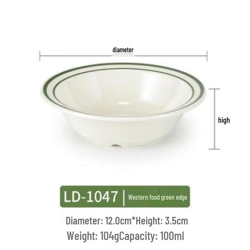 Heerli Commercial Melamine Rice Bowl