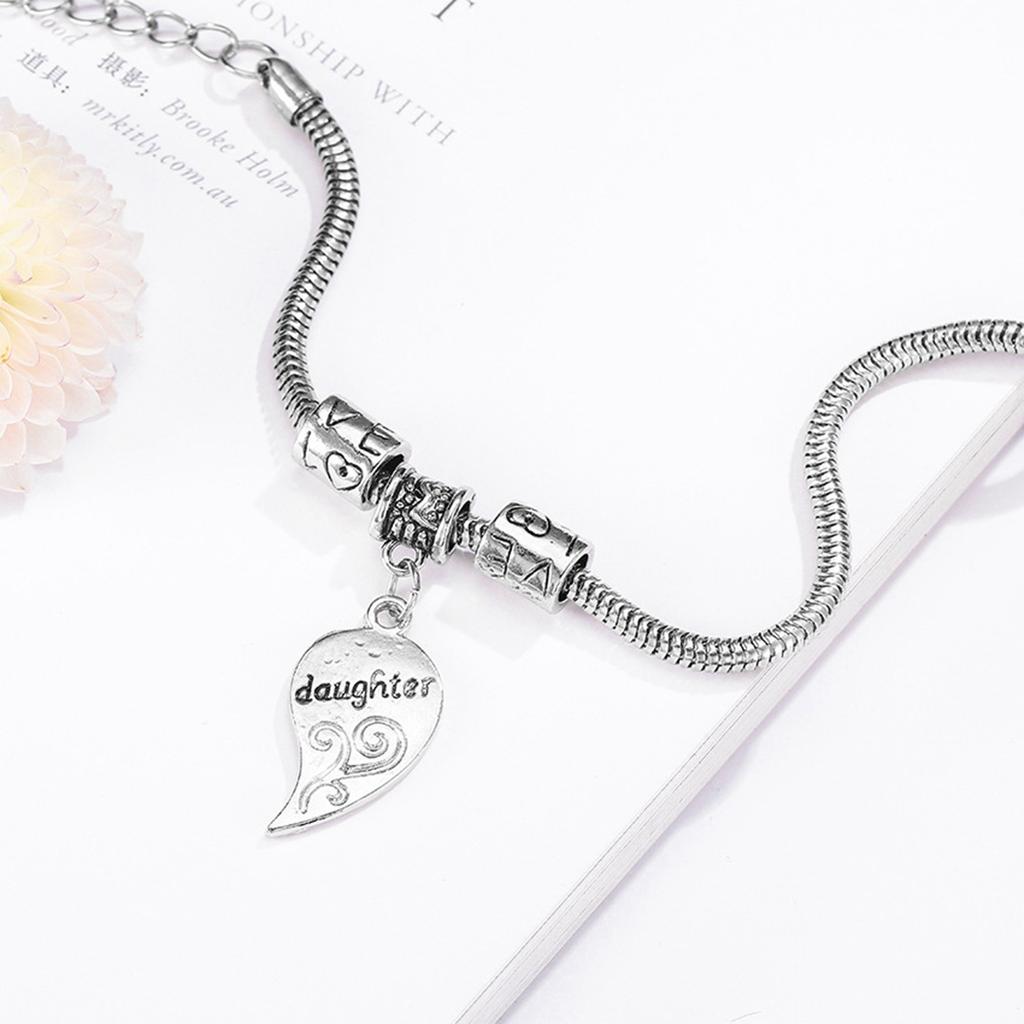 2Pcs Mother-daughter Jewelry Set Is The Perfect Gift For Mother Or Daughter