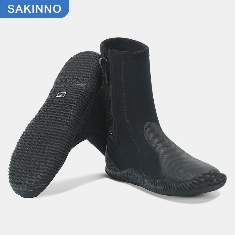 5MM Diving Shoes: Non-slip, Wear-resistant for Beach, River, Surfing and Snorkeling